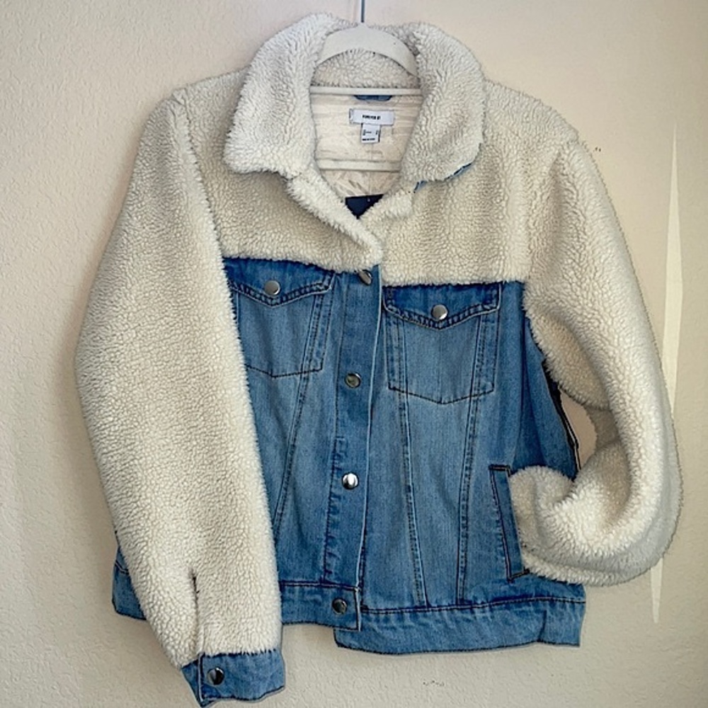 Sherpa Jean Jacket